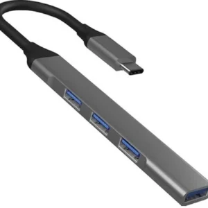 Type C USB Hub, 4 USB Ports, 3 USB 2.0, 1 USB 3.0